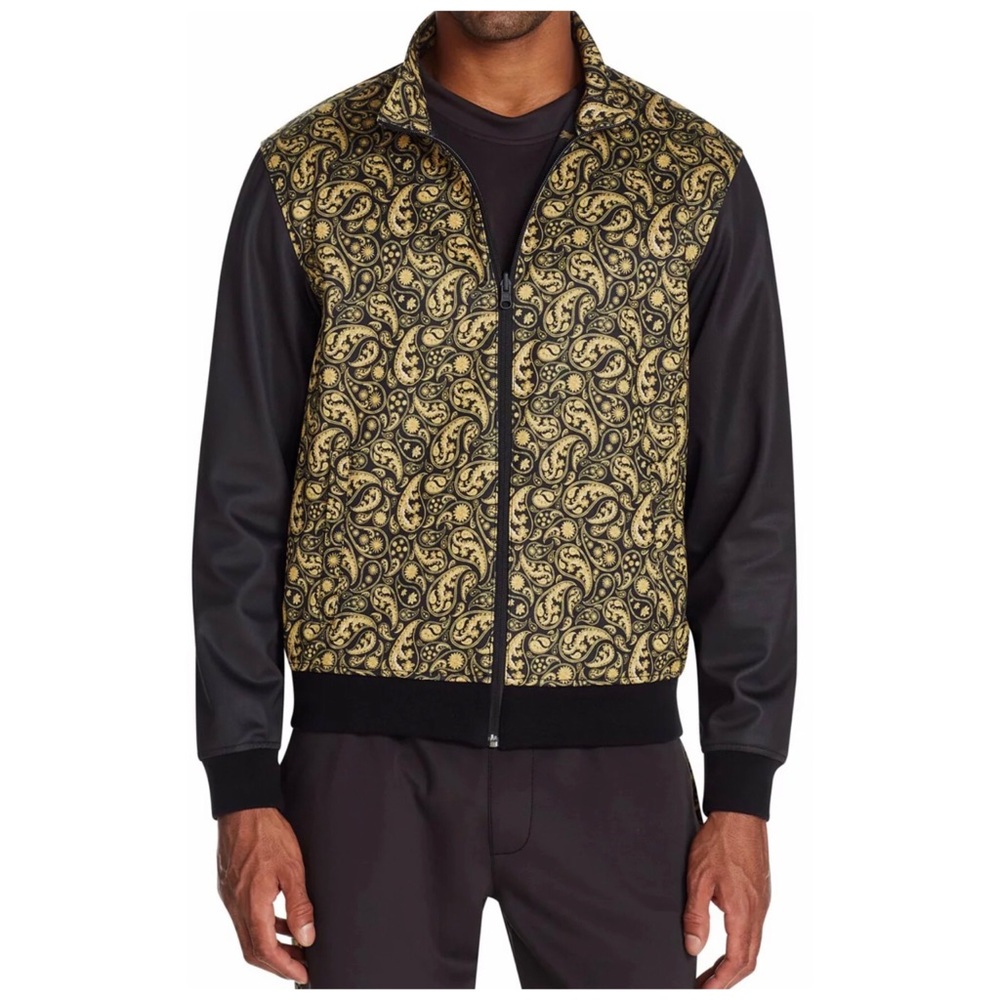 Mens Tallia Paisley Track Jacket & Pants Set 2 PC